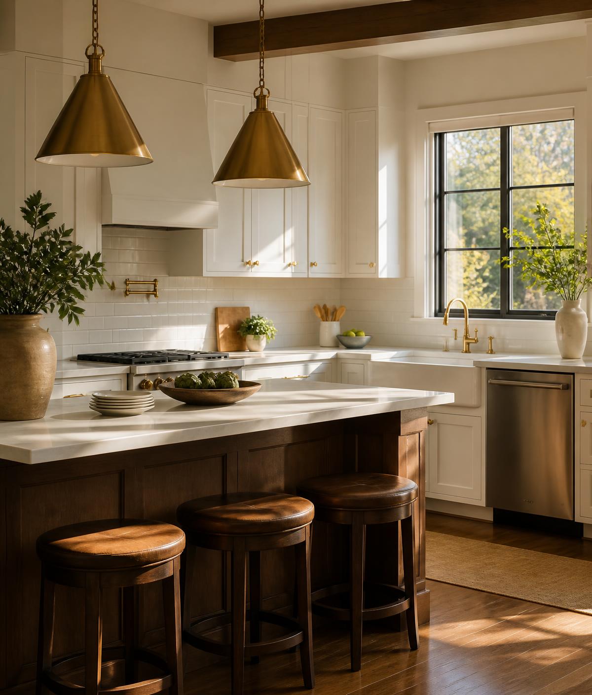 Newly remodeled residential kitchen
